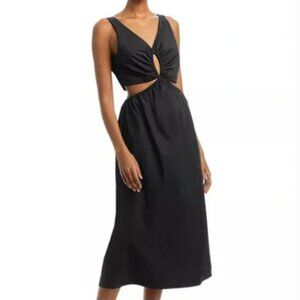 Anine Bing Black Midi Dress